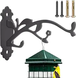 Outdoor plant hanger stand deck planting garden plants hangers free standing shepherds hooks bird feeders hanging basket stands