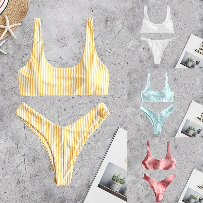 
Explosion Women Two Piece Sexy Beach Bikini Set Swimsuit Sexy Bikini Girl Sexy 
