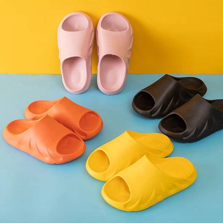 
 Оптовая продажа; Летние сандалии на плоской подошве с открытым носком и на платформе; EVA; Детские домашние шлепанцы; 2021 логотип на заказ   (1600211292040)