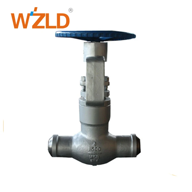 WZLD Automatic Marine ASME B16.34 Pressure Seal Stainless Steel Globe Valve Gas