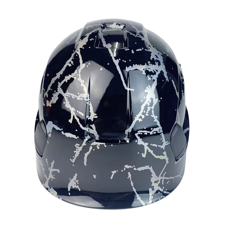 Construction helmet hard hats industrial helmet with visor and big air vents
