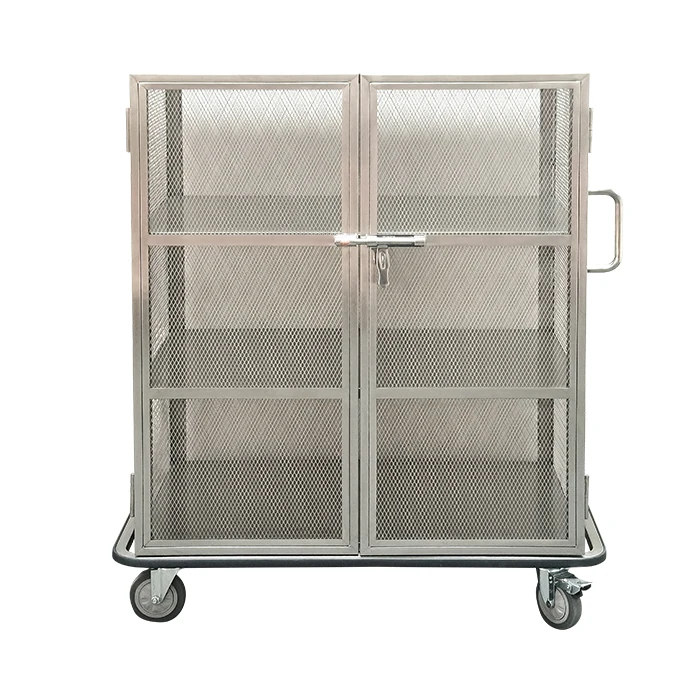 Hotel lanudry linen and utility carts