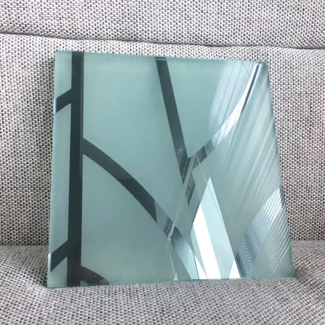 China Manufacturer Laminated Clear Tempered Glass 0.38mm 0.76mm 1.52mm PVB SGP Glass Railing Balustrade