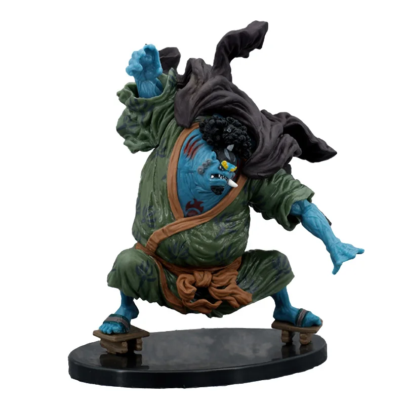 Design Best Anime One Piece Action Figure Jinbe Model Toy On The Top Of The War Pvc Anime Figure For Fans Collection