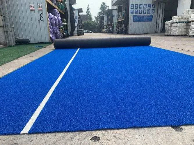 Blue Outdoor Portable Panoramic Padel Tennis Court Colorful Artificial Grass Sale Tennis Court Equipment