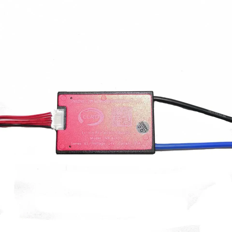 Daly BMS 15A 20A 30A 40A 6S 24V тот же порт с балансом для li ion lifepo4 батарейный блок