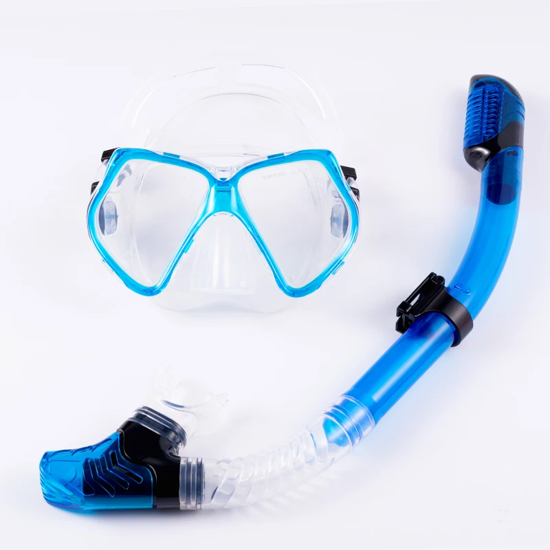 Easy breath oem/odm scuba diving equipment full face diving mask and snorkel set diving