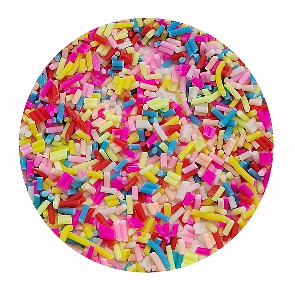 Mixed Color Clay Chocolate Sprinkles DIY Parts Simulation Cake Decorating Polymer Clay Sweets Decor Decoration