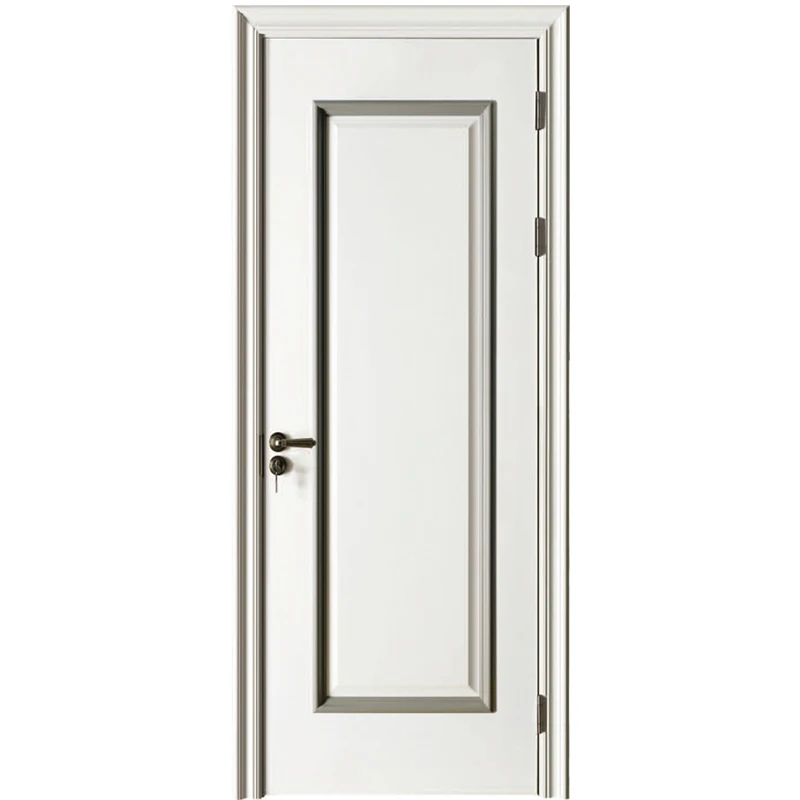 
Modern Wood Door Design Interior position Solid Wood composition paint door 