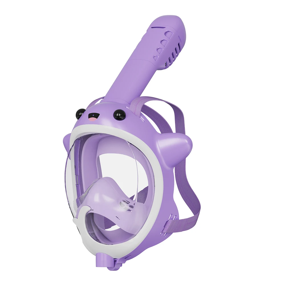 kids diving Goggles Double Breath Tube Mask Underwater Swimming Training Equipment