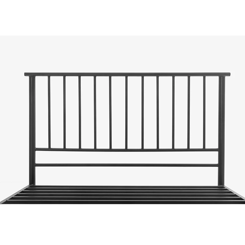 
Good product metal double furniture bedroom iron frame low bed iron 