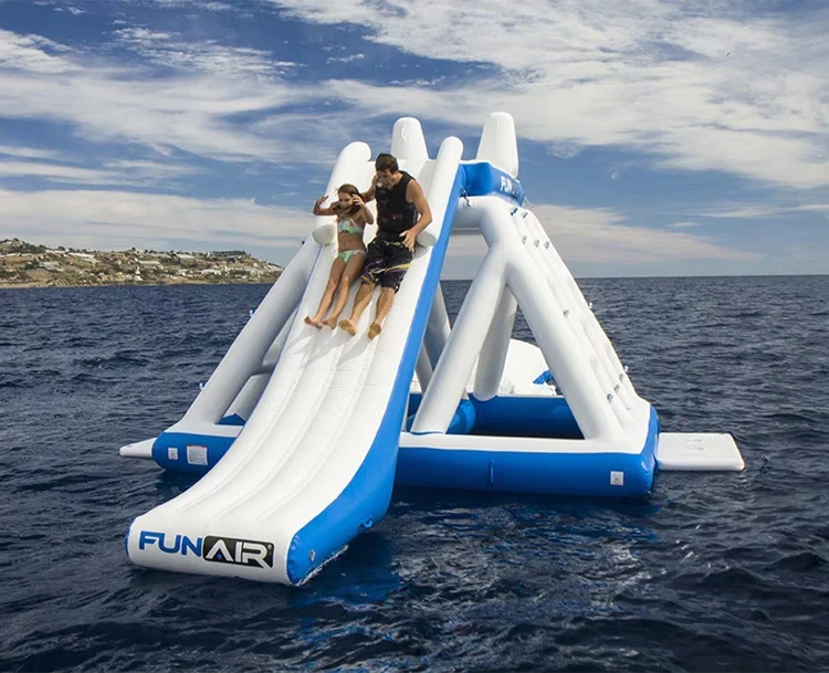 Inflatable Sea Ocean Lake Water Sport Equipment Aqua Park Inflatable Adult Floating Toy Climb Wall Floating Water Slide