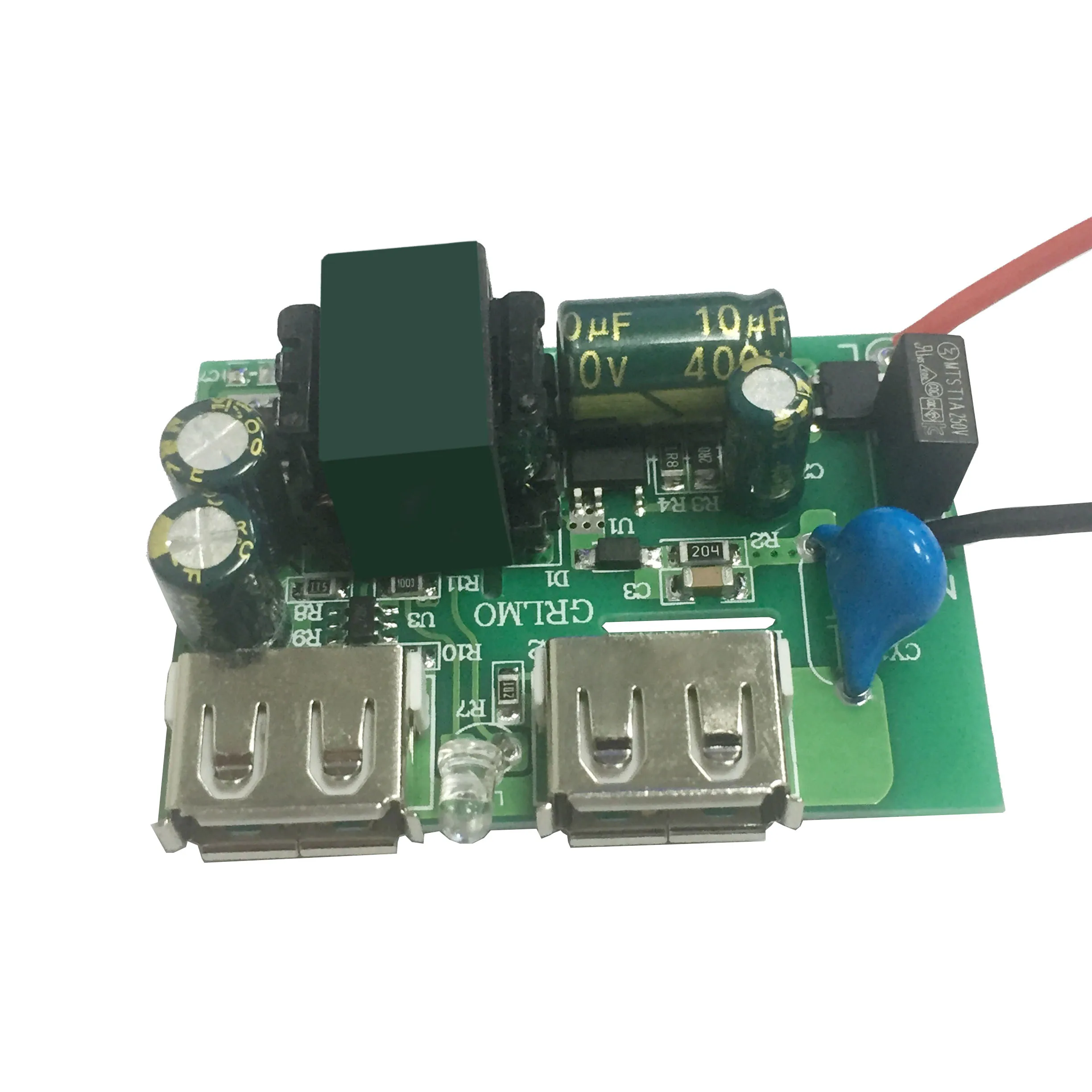 Printed Circuit Board Assembly Charger Pcb Board 5V 2A Mobile Usb Charger Pcba For Phone Adaptor And Usb Wall Extension Socket