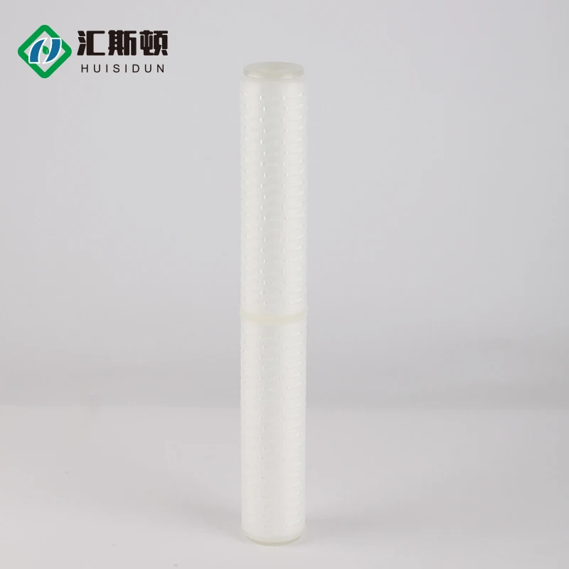 10 20 30 40 Inch 0.22 0.45 0.65 um Filter Absolute hydrophilic Pleated Cartridge Filters for Colloid Oil Filtration