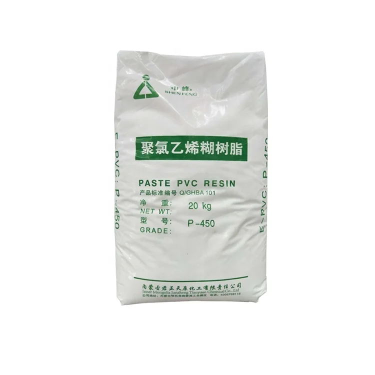 good products emulsion grade white powder p440 p450 paste pvc resin for fabric coating