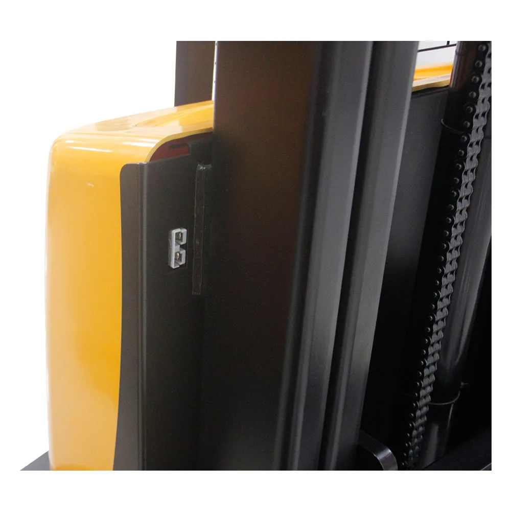 New Hydraulic 1.5 Tons 2.5m Self Load Portable Forklift Semi Electric Stacker