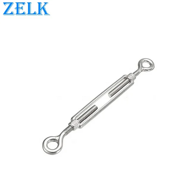 Rigging Screw SUS304 316 Stainless Steel DIN1480 Double Eye Open Body Turnbuckle