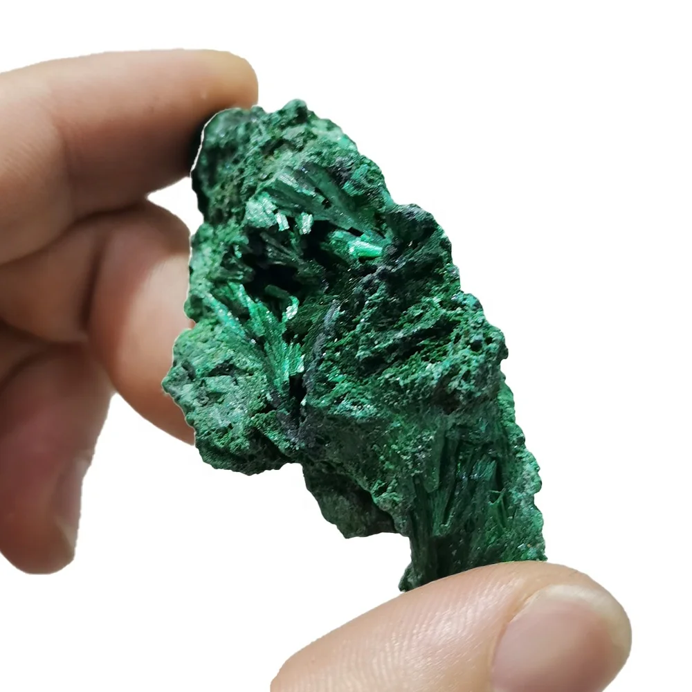 Wholesale Natural malachite crystal Mineral specimen raw rough crystal malachite