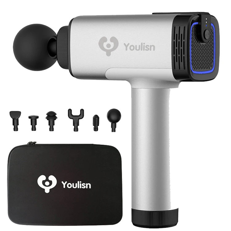 
Youlisn Body Relax Muscle Stimulator Massage Gun Pain Relief Therapy Device 