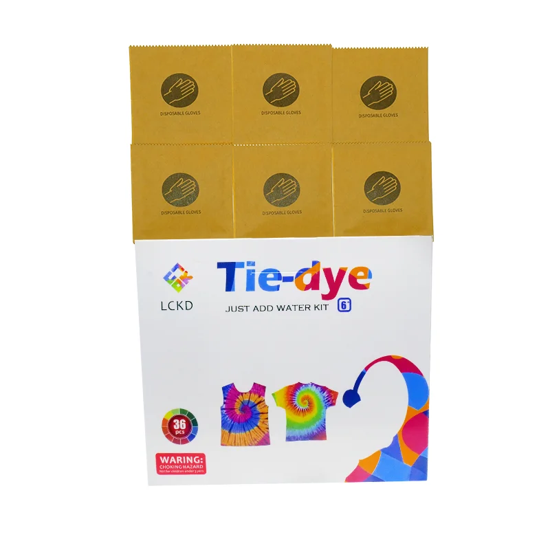 Environmental protection and safety do not fade tie dye powder DIY color creative clothing dyeing pigment