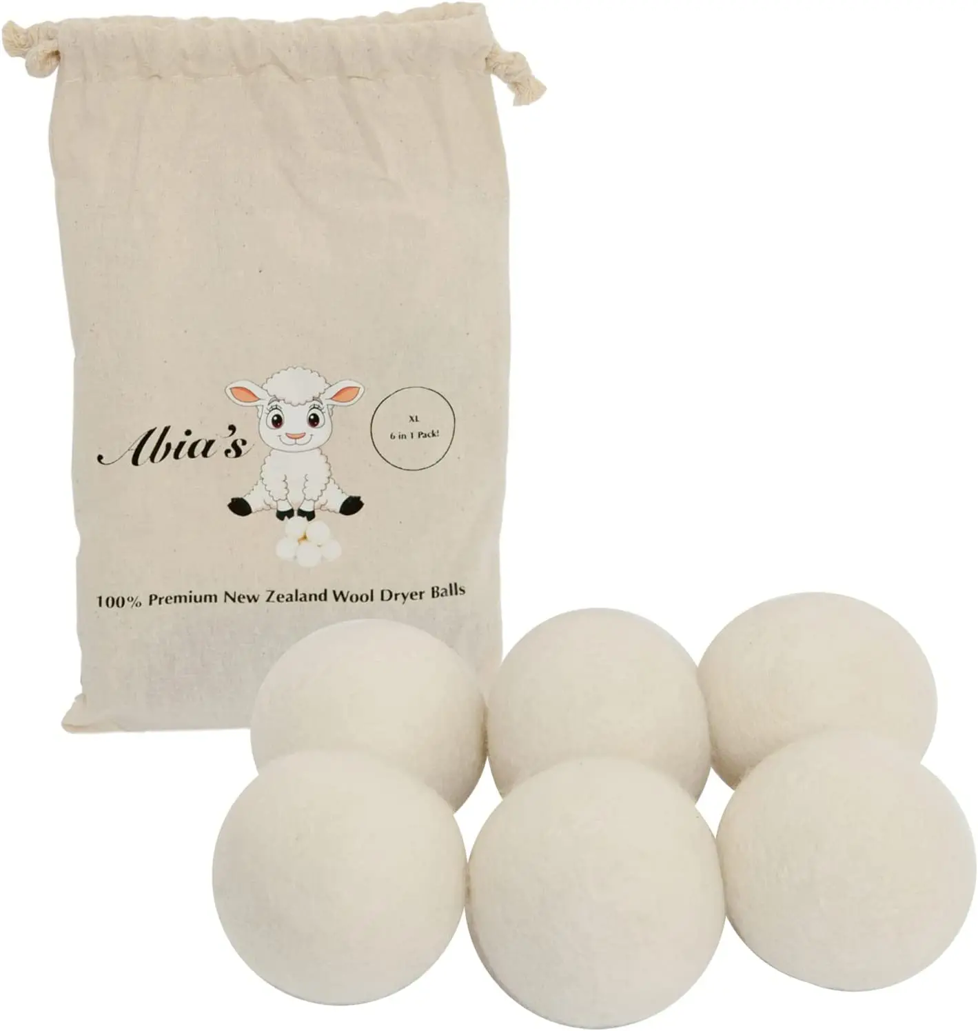 Best Selling Products 2023 New Trending in USA private label Organic Wool Dryer Balls for Laundry Washing Machine