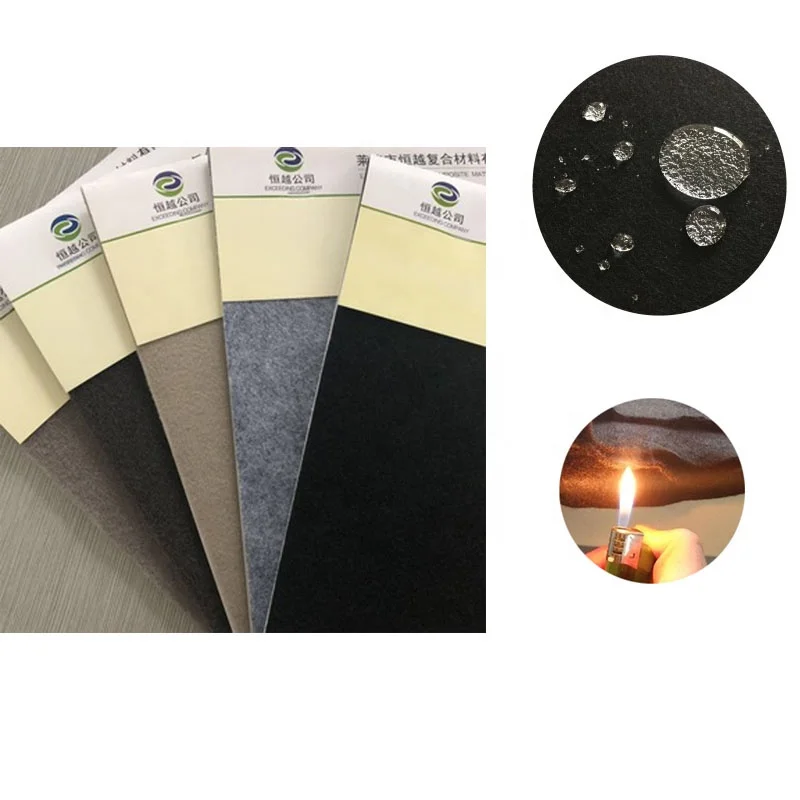 Customized Logo Nonwoven Fabric Manufacturer Lining 4 Way Carpet Car Roof Lining Heat Resistance Felt Carpets for Van