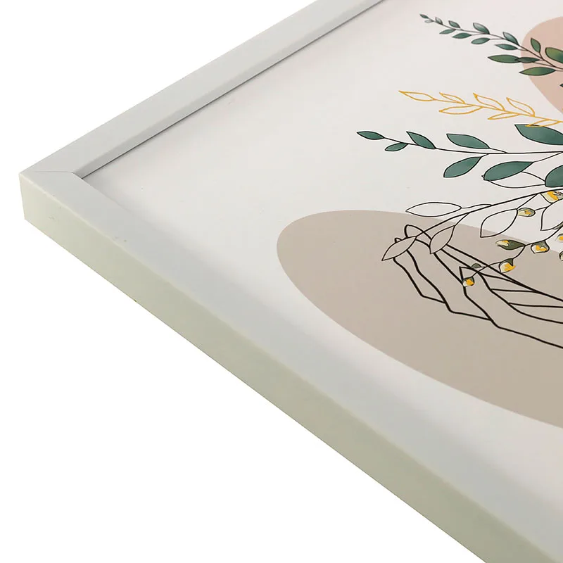 Portrait Framed Wall Art Gold Foil Embellishment Wall Painting Decor Art