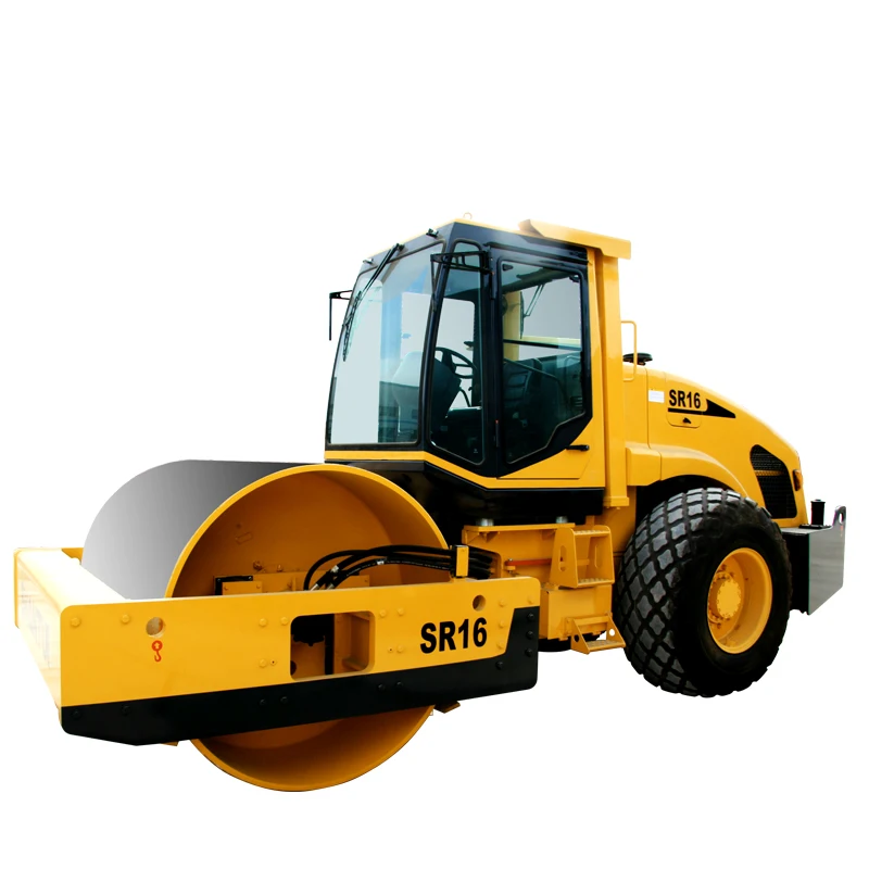 Shantui  SR16 16Ton Single Drum Roller Asphalt Road Rollers Hydraulic Roller with High quality with Good Price for Sale