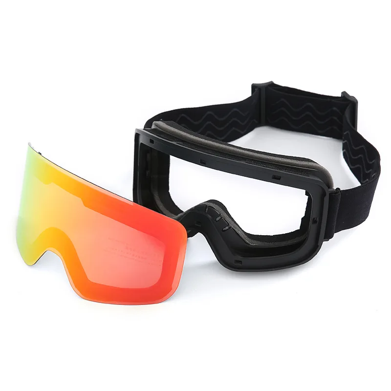 Wholesale Ski Goggle Manufacturer OEM Custom Anti-Fog Magnetic Goggles Double Layer Snowboard Glasses  Goggles 2 buyers