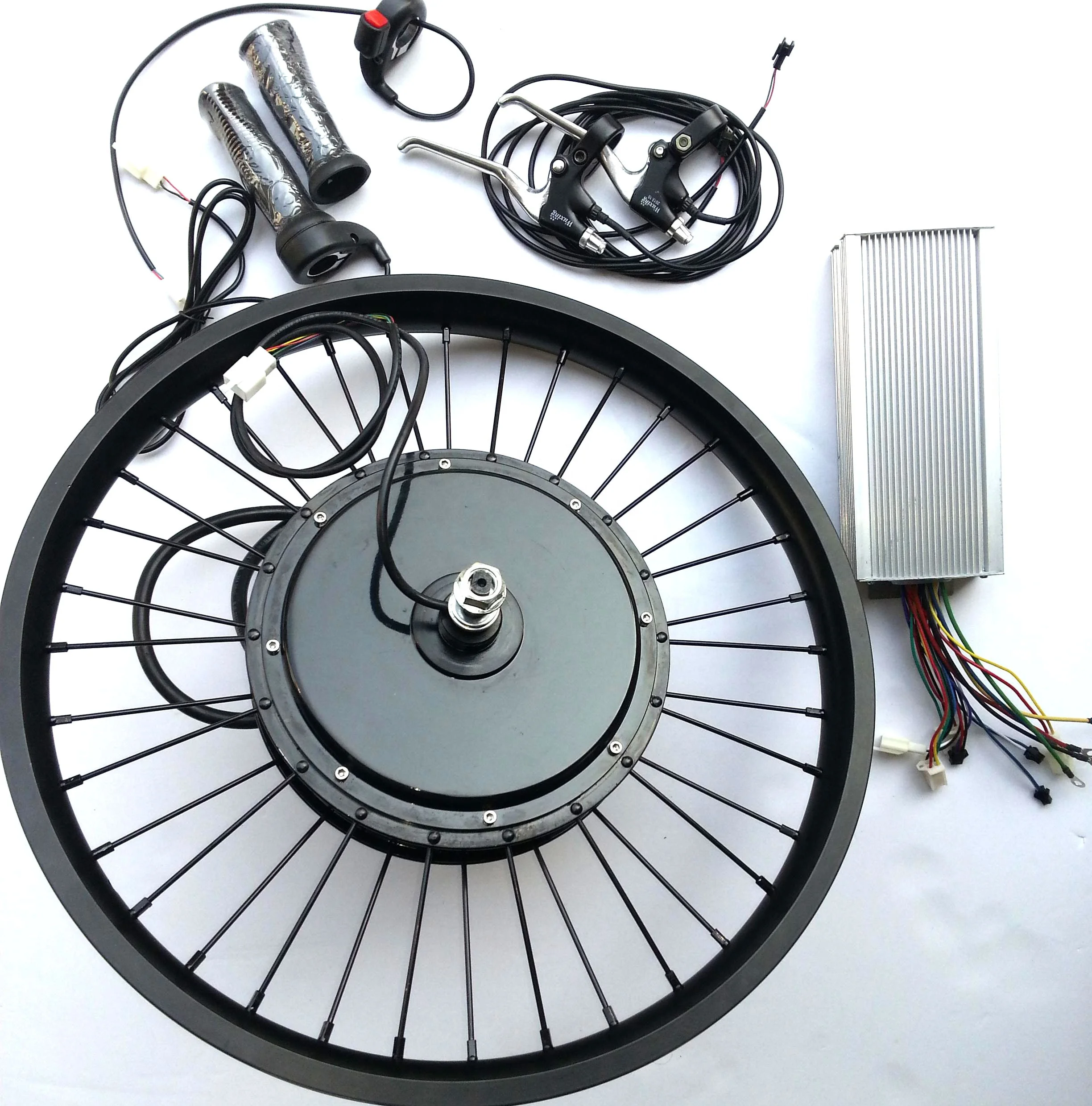 New type electric bike front wheel motorcycle kit 48v bicycle 1500w ebike conversion kit with battery