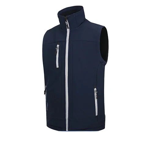 customize fashion men softshell vest,high quality workwear vest
