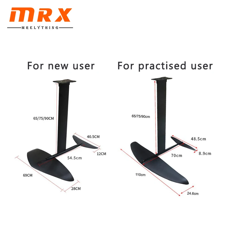 MRX wholesale high quality portable mini mid length inflatable powered efoil surf board decorative surfing sup surf rescue board