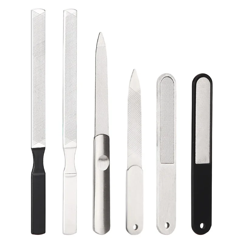 Stainless Steel Nail File Double-sided Sharpening Polishing
