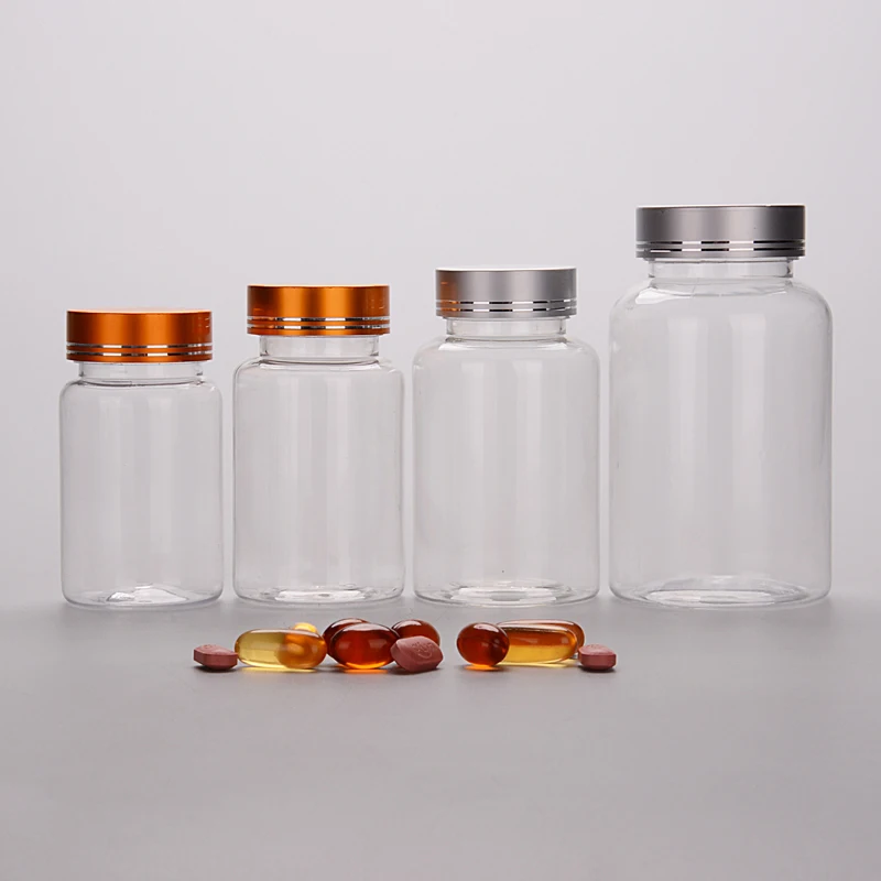 100ML 120ML 150ML 200ML 250ML 300ML Vitamin Vit Multi-Vitamins Calcium Tablet Cold Medicine Bottle Health Care Product Packaging