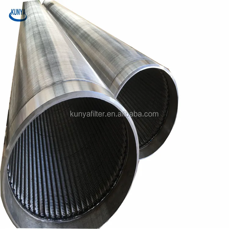Basket element Fish Drum Screen for Water and Effluent Treatment Filter/ Customized SS Wedge Wire filter Screen Tube