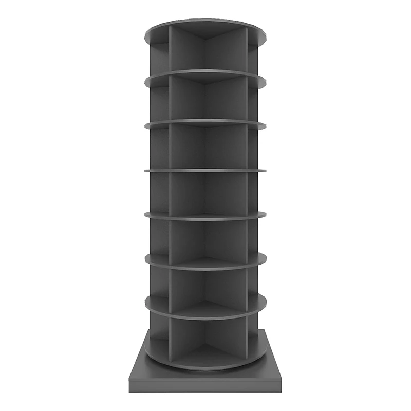 Custom floor standing rotating shoe display stand shoe rack for wholesale