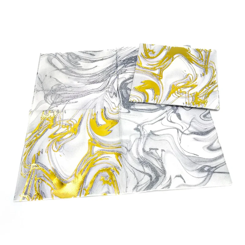 Floral Print Disposable Salmon Color Decoupage Paper Napkins, Decoupage Napkin