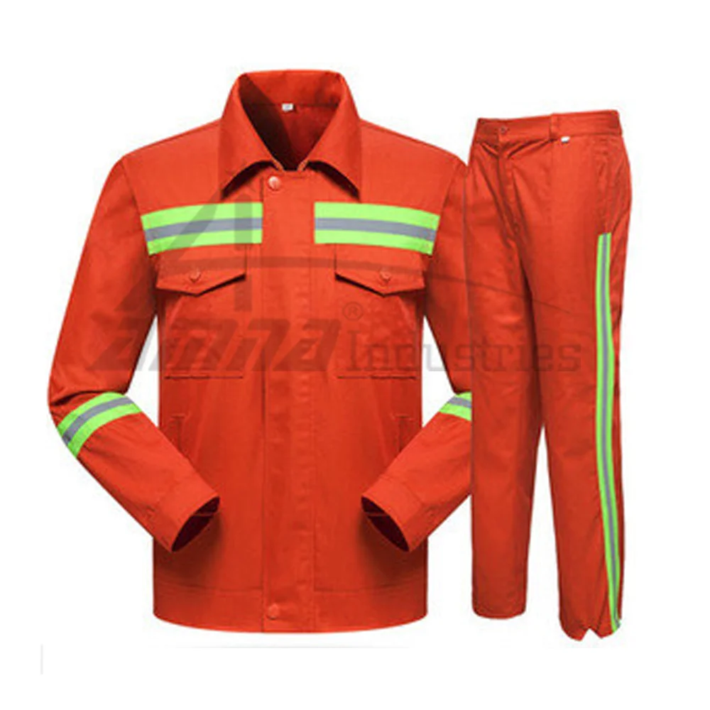 New Design Custom Safety Uniform Wholesale Construction Work Wear Safety Uniform