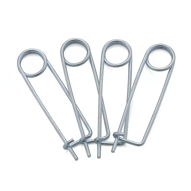 2mm - 8mm Spring Steel Safety Split Lock Pins Spring Cotter Pins Circlip Pins