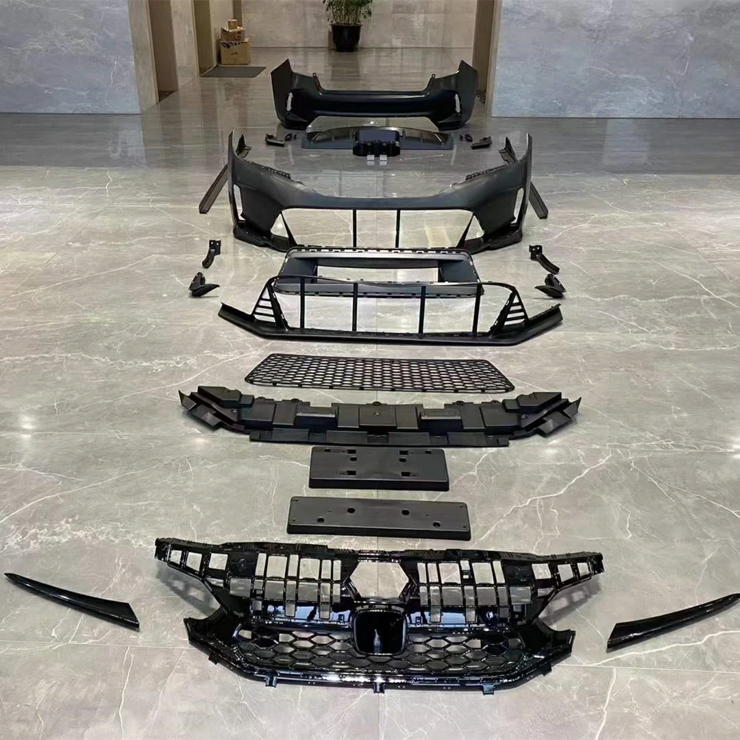Factory Price bodykit front rear bumper For Honda Civic FL5 2022 Upgrade toType-R Hatchback Style Body Kits