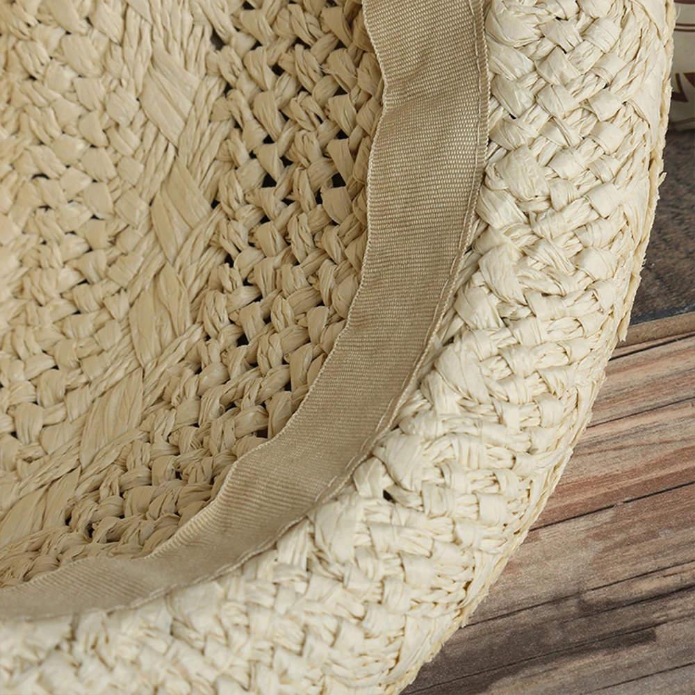 Hot Sale Cheap Fashion Custom Printed Logo Panama Fedora Straw Hats For Men Women Summer Paper Grass Beach Jazz Hats