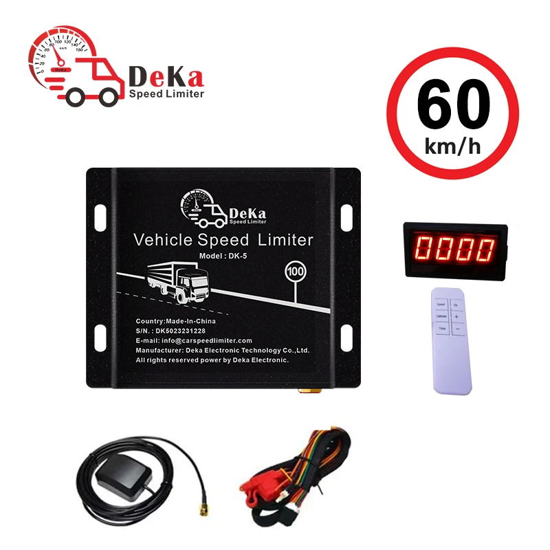 DEKA vehicle speed control devices tamper proof speed monitoring devices