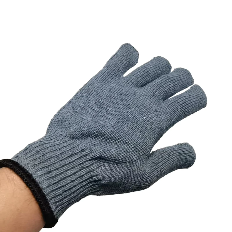 Factory Supply 10 Gauge Knitted Garden Construction Working Cotton Safety Protective Gloves