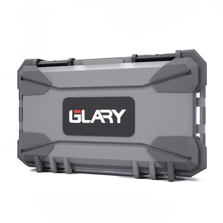 GLARY stackable crashproof tool transport case box protective hard knife storage case wholesale dustproof hand tool case box