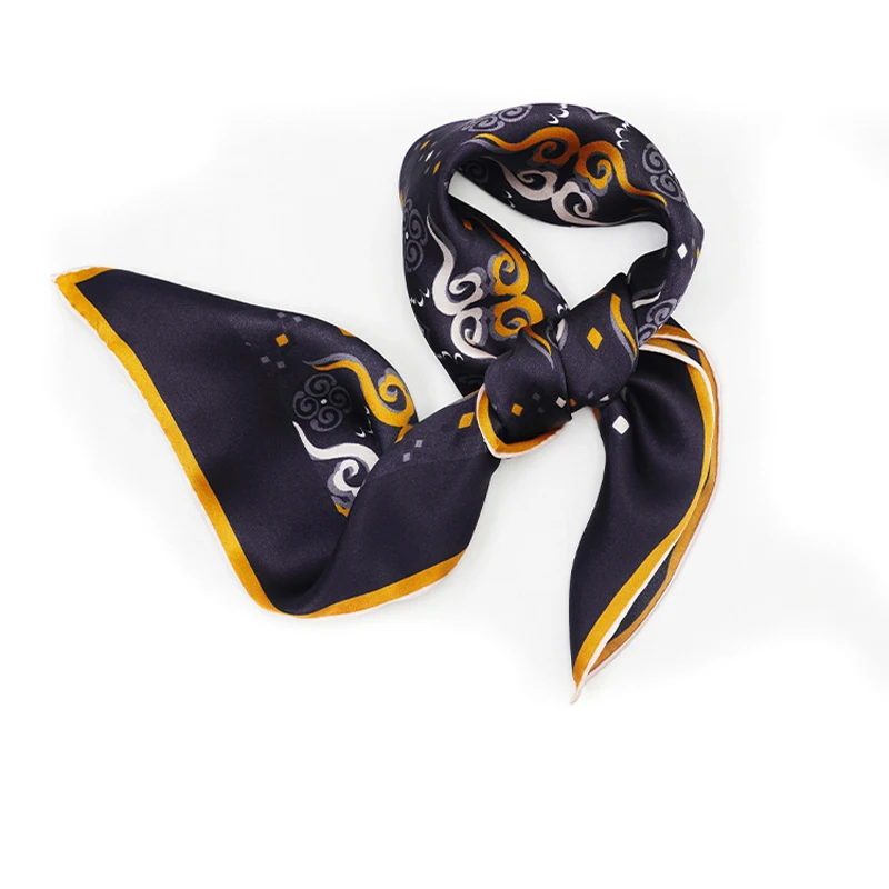 No Minimum 100% Pure Silk Scarf Custom Printed Silk Scarves