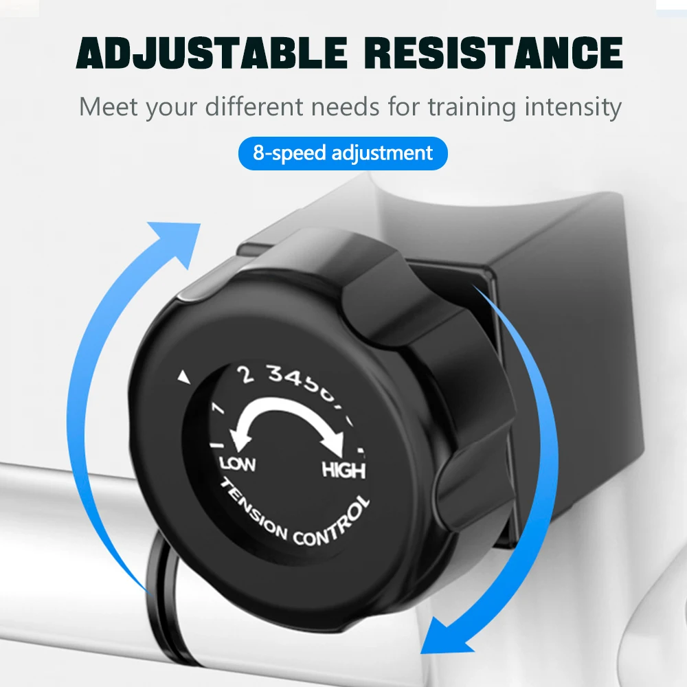 Home 8-speed adjustment Magnetron mute desk cross trainer elliptical exercise machine