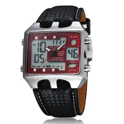Men AD0930 Reloj Digital Sport Watches Analog Digital Quartz 3ATM Waterproof Dive Fashion Military Watch Relogio Male Clock