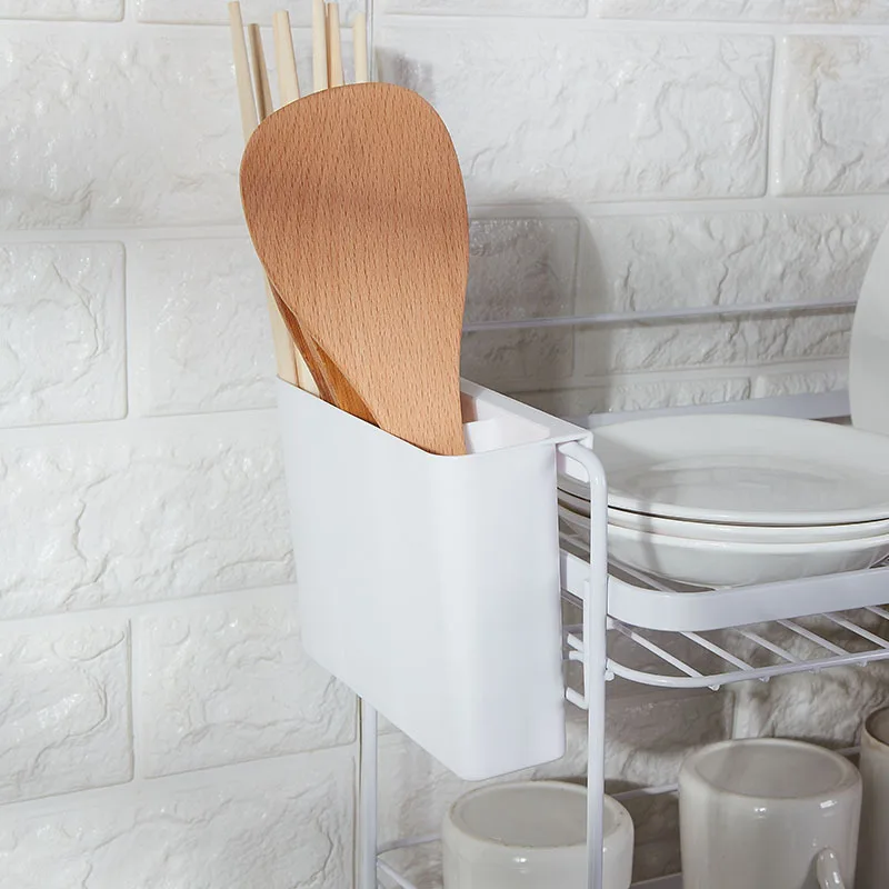 Household Stainless Steel  Multi Tier Dish Rack Dish Drainer Metal Wire Shelves Rackstorage Rack