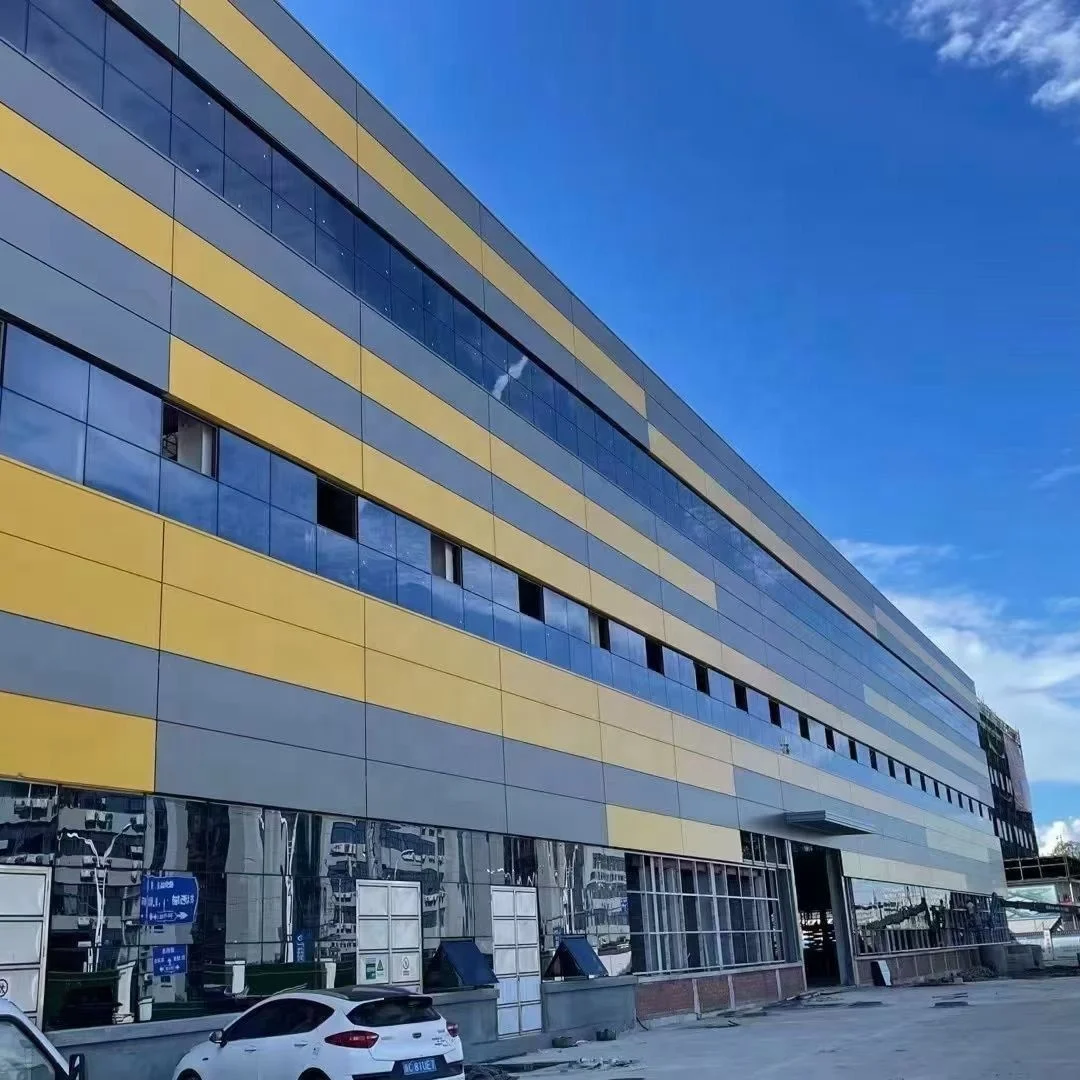 Prefabricated Construction Industrial Metal Materials  Workshop Shed Plant Steel Structure Building Warehouse