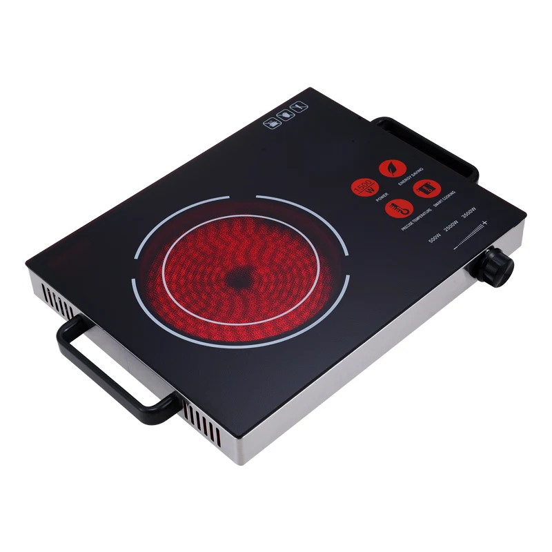 2200W Portable Sensor Touch Induction Ceramic Cooktops Burner Hot Plate Electric Infrared Cooker